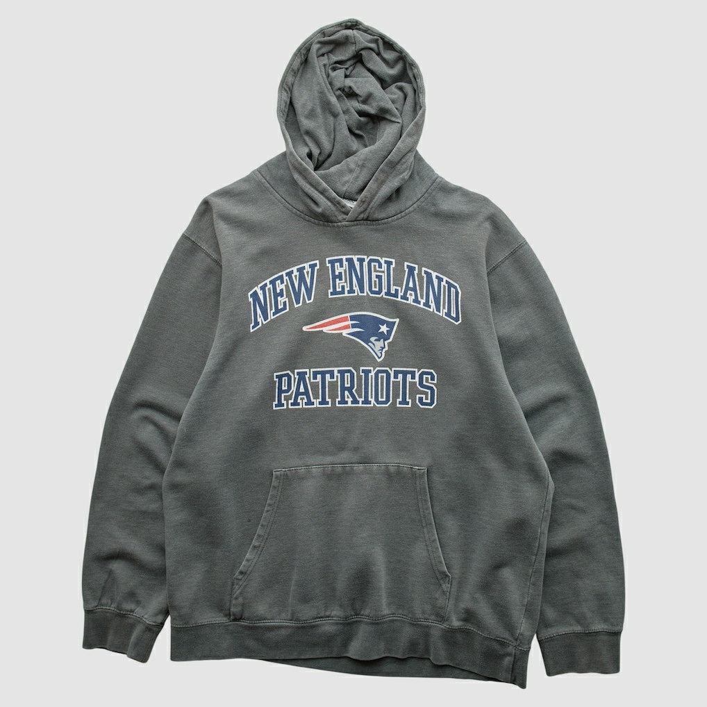 Majestic 2010s Hooded Pullover Sweatshirt - New England Patriots Pullover