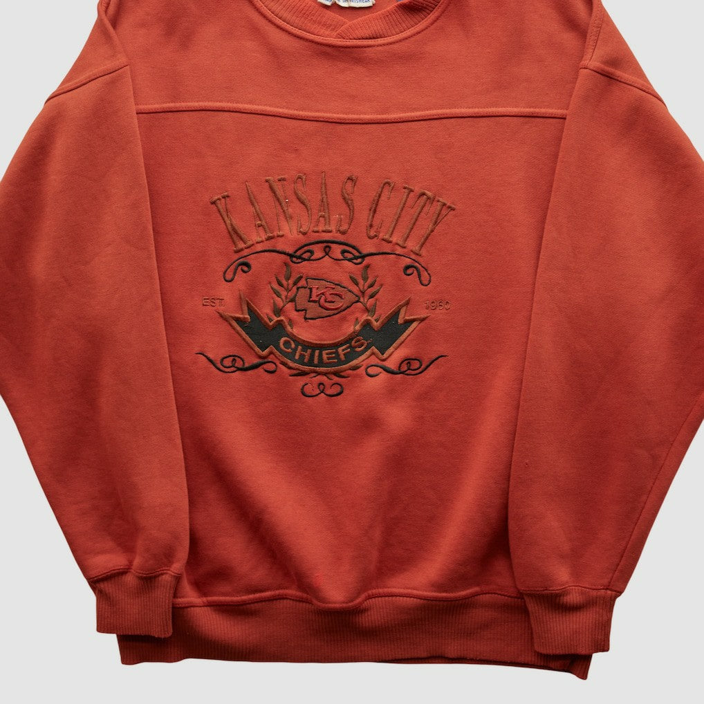 Crable Sportswear 90s Pullover Sweatshirt - Kansas City Chiefs Pullover