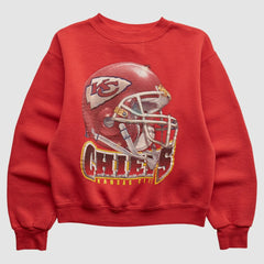 Lee Apparel 90s Pullover Sweatshirt - Kansas City Chiefs Pullover