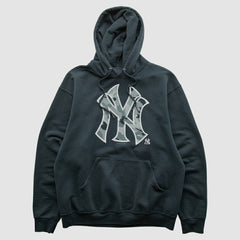 Black New York Yankees Genuine Merchandise 2010s Hooded Pullover Sweatshirt
