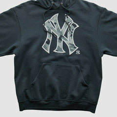 Black New York Yankees Genuine Merchandise 2010s Hooded Pullover Sweatshirt