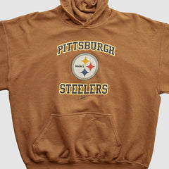 Reebok 2000s Hooded Pullover Sweatshirt - Pittsburgh Steelers Pullover