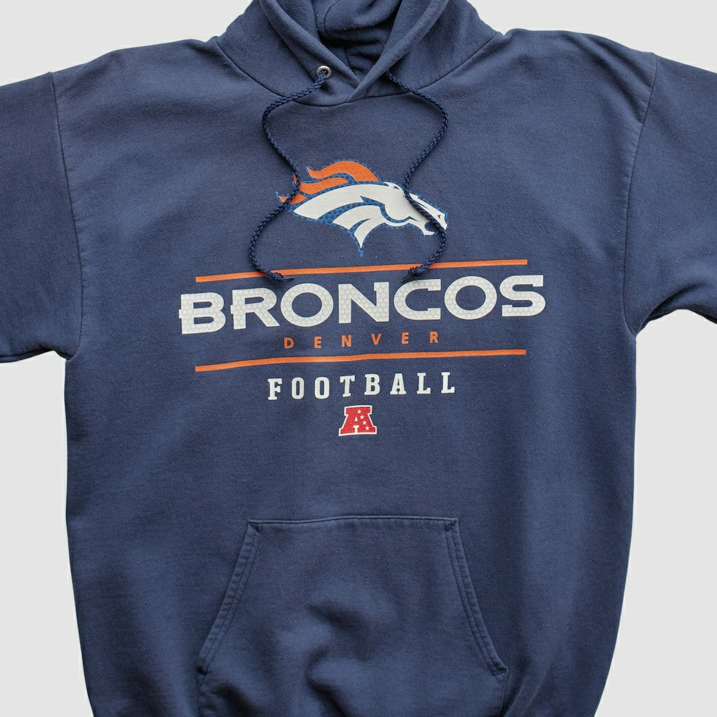 NFL 2000s Hooded Pullover Sweatshirt - Denver Broncos Pullover