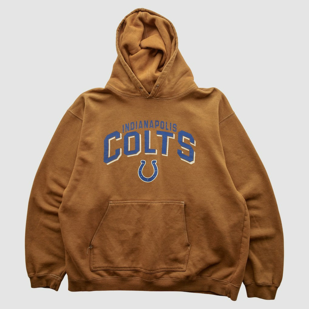 Reebok 2000s Hooded Pullover Sweatshirt - Indianapolis Colts Pullover