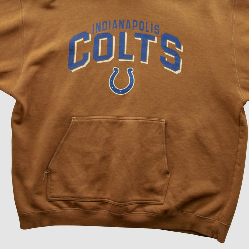 Reebok 2000s Hooded Pullover Sweatshirt - Indianapolis Colts Pullover