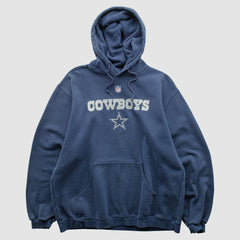 Reebok 2000s Hooded Pullover Sweatshirt - Dallas Cowboys Pullover