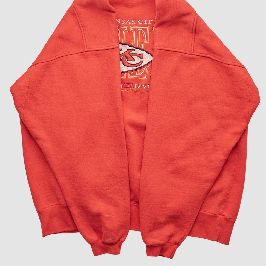 Galt Sand 90s Pullover Sweatshirt - Kansas City Chiefs Pullover