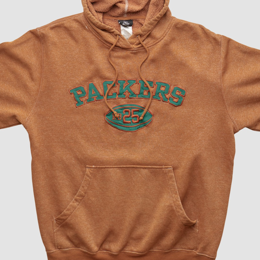 Reebok 2010s Hooded Pullover Sweatshirt - Green Bay Packers Pullover