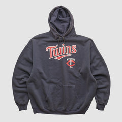Navy Minnesota Twins MLB 2000s Hooded Pullover Sweatshirt