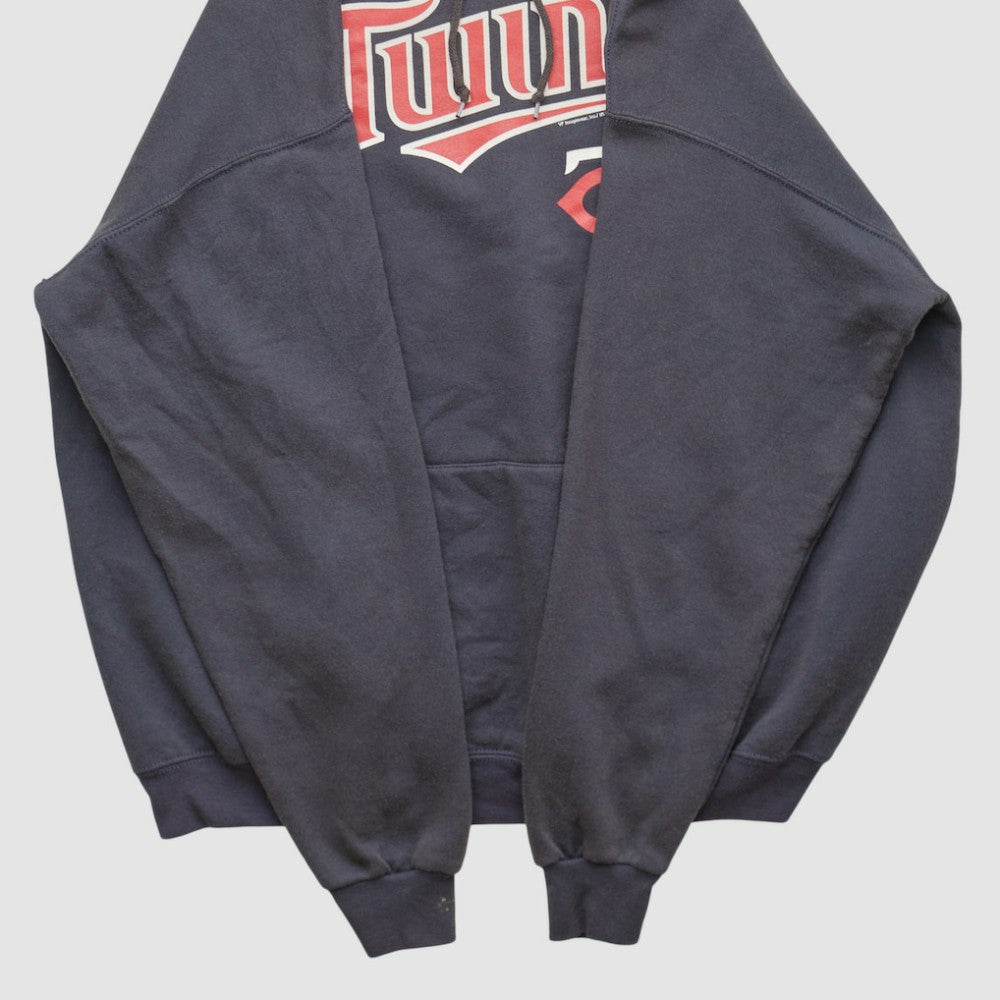 Navy Minnesota Twins MLB 2000s Hooded Pullover Sweatshirt