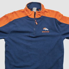 NFL 2000s 1/4 Zip Sweatshirt - Denver Broncos Sweatshirts