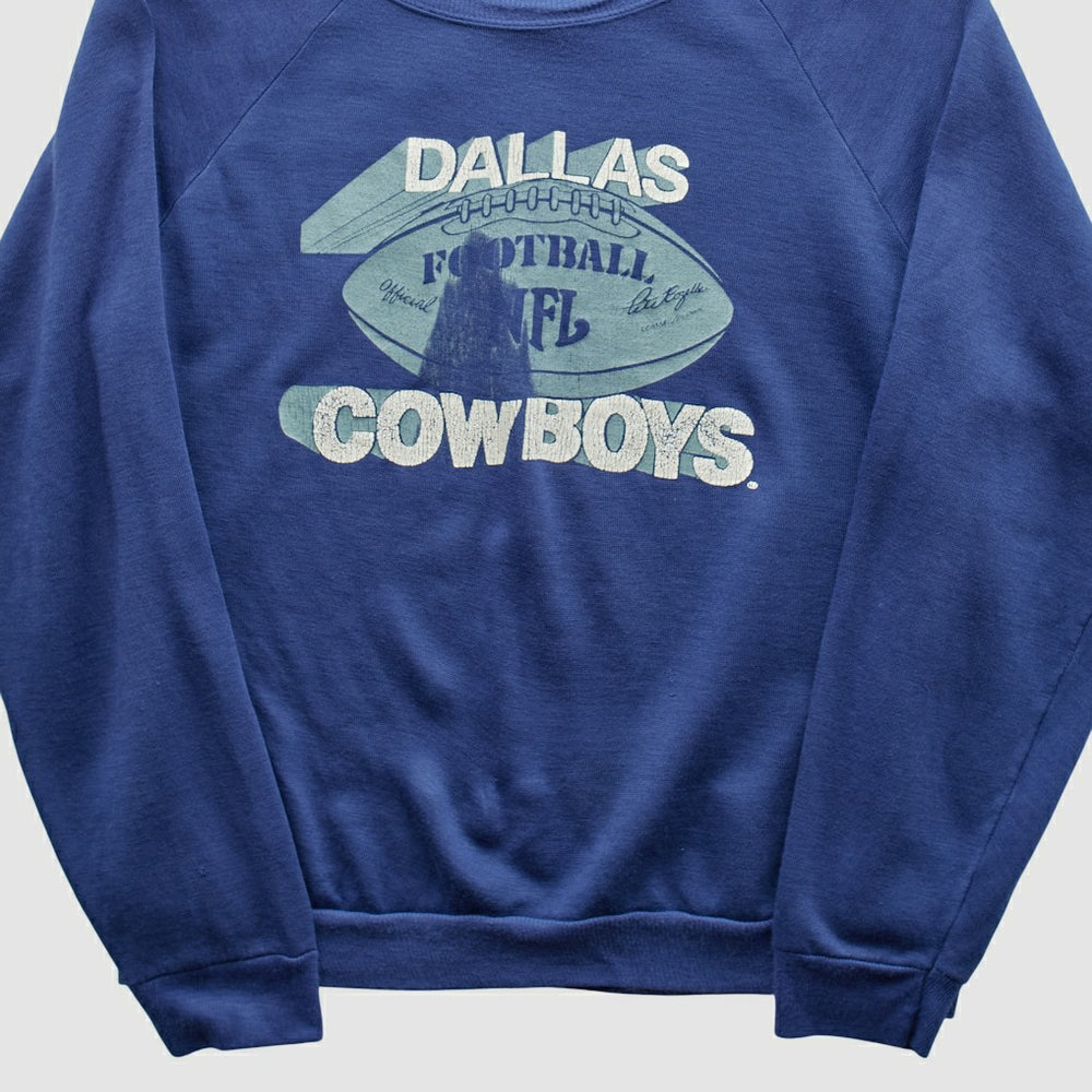 80s Pullover Sweatshirt - Dallas Cowboys Pullover