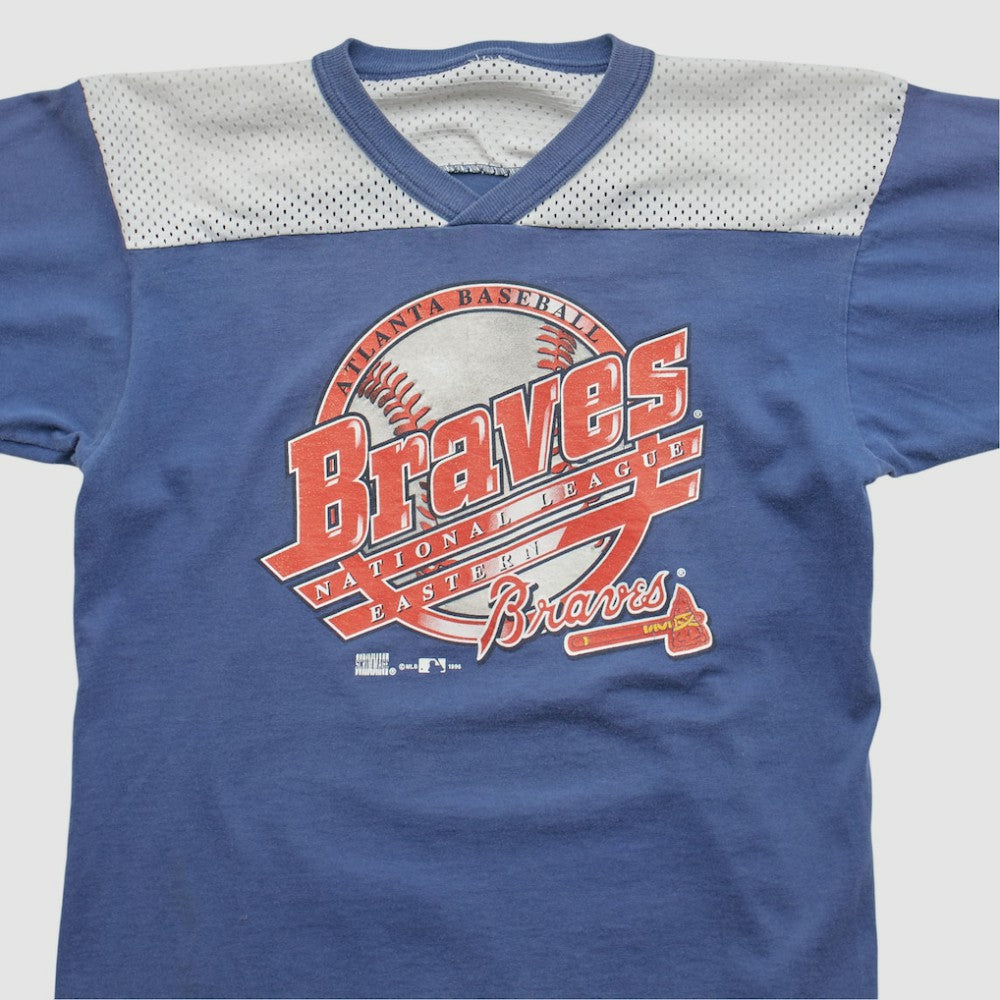 Blue Atlanta Braves 1996 T-shirt