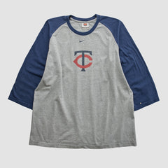 Heather Gray Minnesota Twins Nike 2000s T-shirt