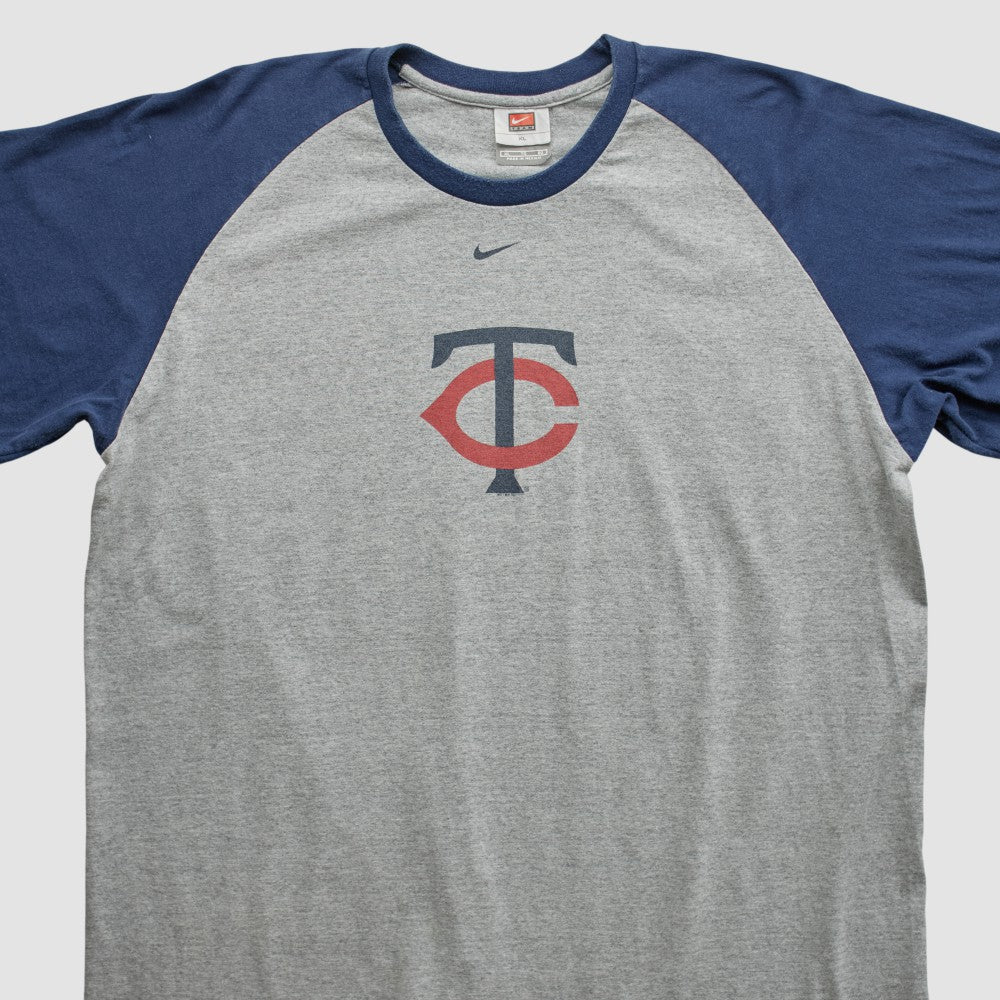 Heather Gray Minnesota Twins Nike 2000s T-shirt