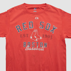 Red Boston Red Sox Majestic 2010s T-shirt