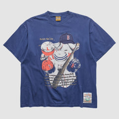 Navy Boston Red Sox Nutmeg Mills 90s T-shirt