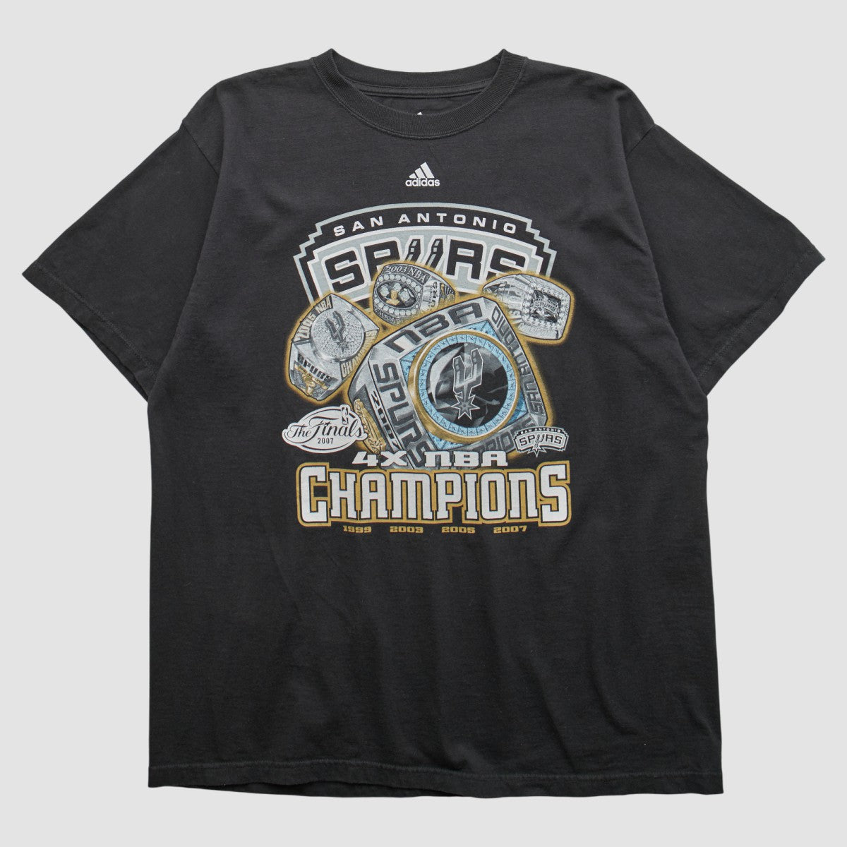 Adidas San Antonio Spurs 2007 T-shirt