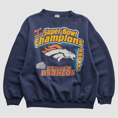 Logo 7 1999 Pullover Sweatshirt - Denver Broncos Pullover
