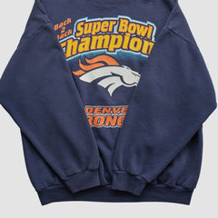 Logo 7 1999 Pullover Sweatshirt - Denver Broncos Pullover