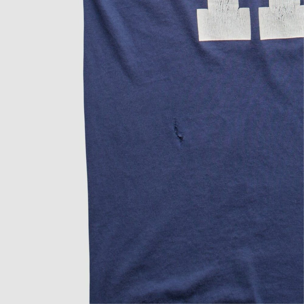 Navy Atlanta Braves Swingster 90s T-shirt