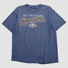 Blue Milwaukee Brewers 2000s T-shirt