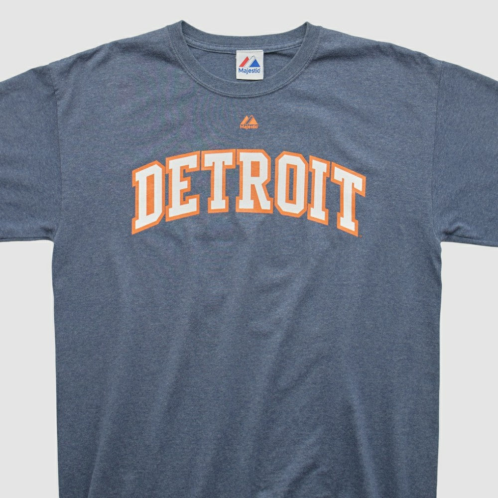 Blue Detroit Tigers Majestic 2010s T-shirt