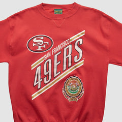 Home Team Advantage 90s Pullover Sweatshirt - San Francisco 49ers Pullover