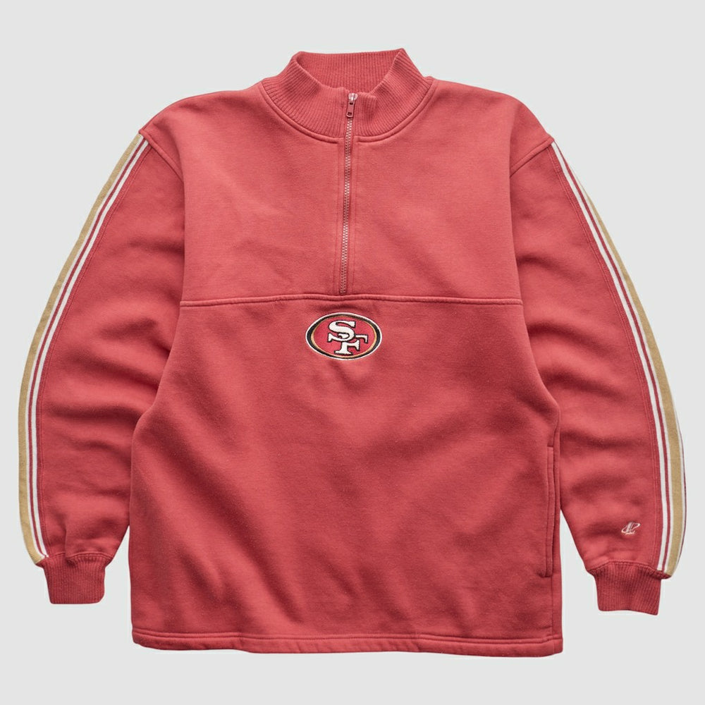 NFL 2000s 1/4 Zip Sweatshirt - San Francisco 49ers Sweatshirts