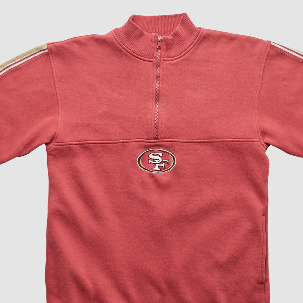 NFL 2000s 1/4 Zip Sweatshirt - San Francisco 49ers Sweatshirts