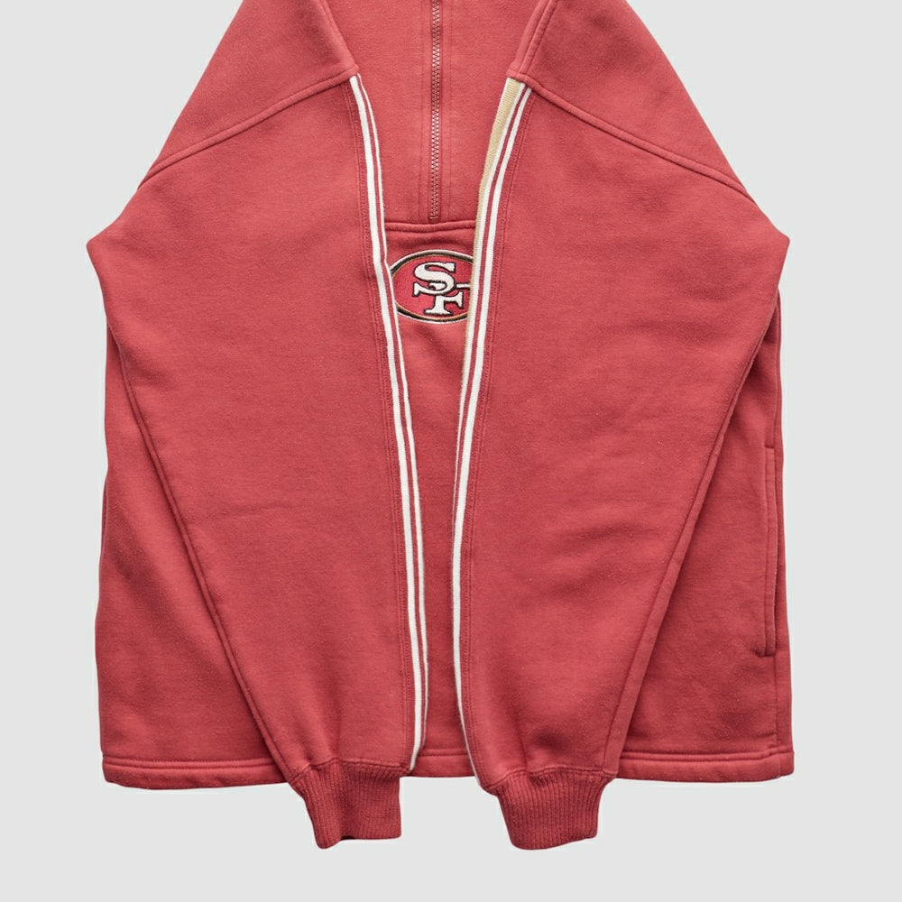 NFL 2000s 1/4 Zip Sweatshirt - San Francisco 49ers Sweatshirts