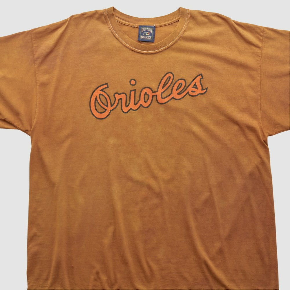 Orange Baltimore Orioles Majestic 2000s T-shirt