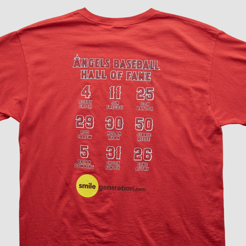 Red Los Angeles Angels Jerzees 2011 T-shirt