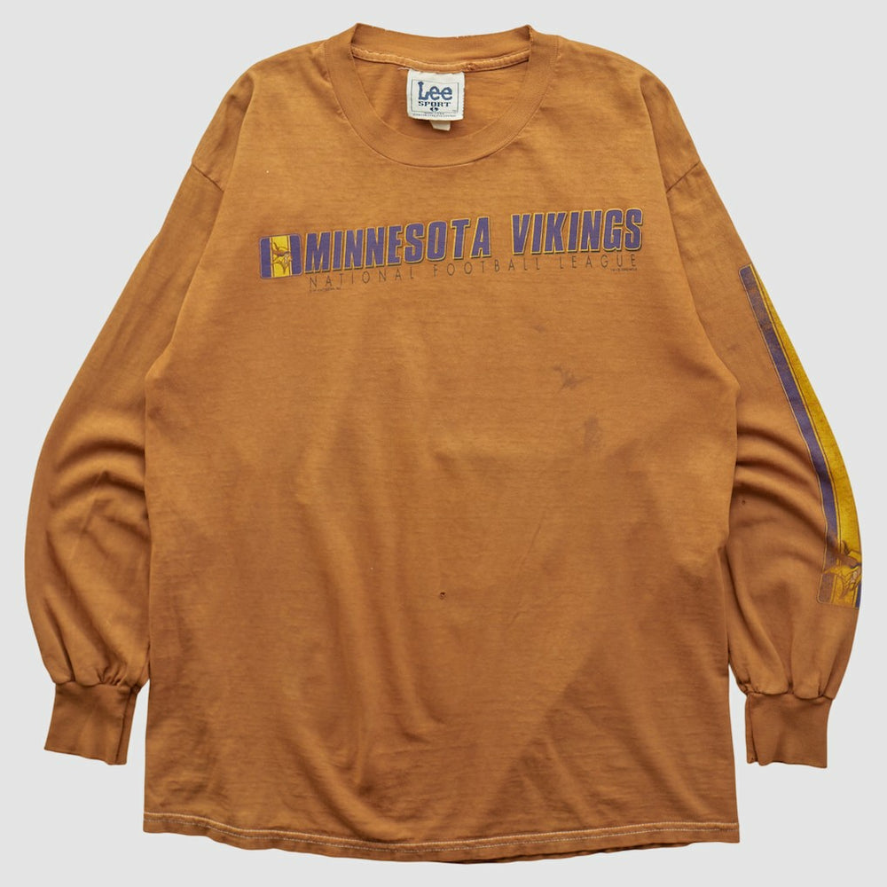 Lee Apparel 2000s Long Sleeve T-shirt - Minnesota Vikings T-shirts