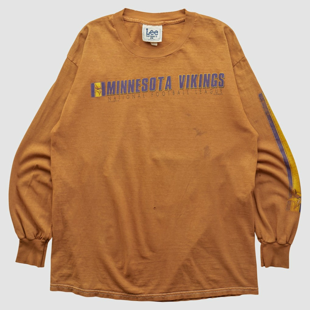 Lee Apparel 2000s Long Sleeve T-shirt - Minnesota Vikings T-shirts