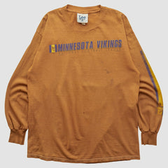Lee Apparel 2000s Long Sleeve T-shirt - Minnesota Vikings T-shirts