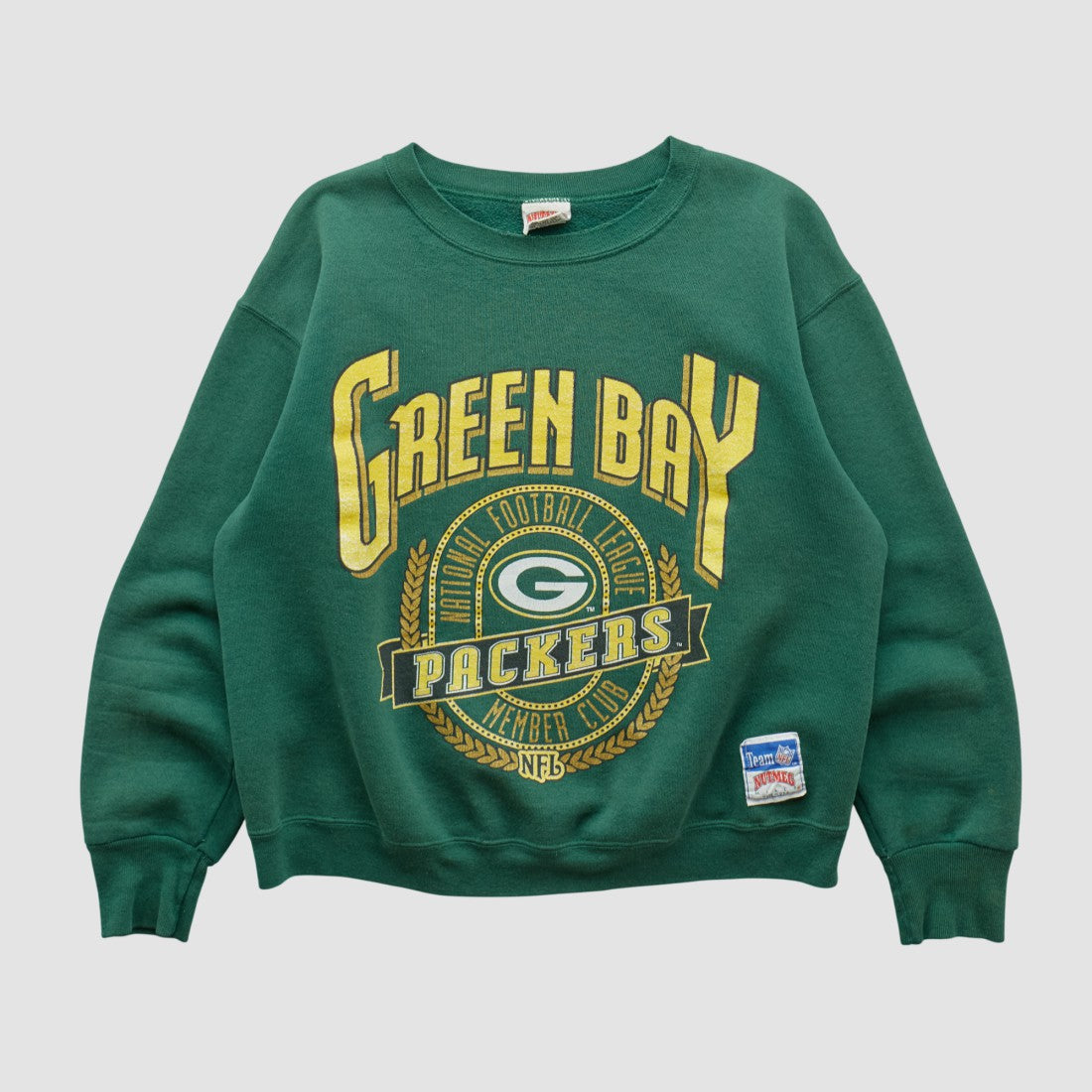 Nutmeg Mills 90s Sweatshirt - Green Bay Packers Sweatshirts