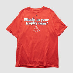 Red Boston Red Sox Majestic 2007 T-shirt