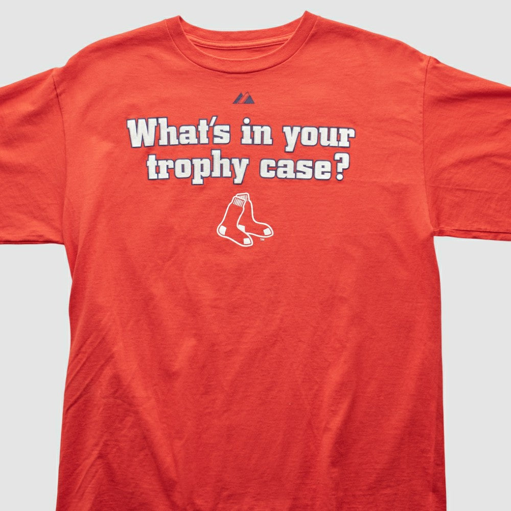 Red Boston Red Sox Majestic 2007 T-shirt