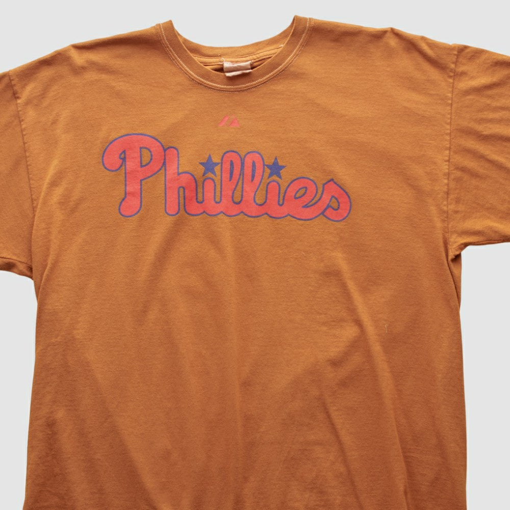Orange Philadelphia Phillies 2000s T-shirt