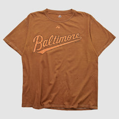 Brown Baltimore Orioles Majestic 2009 T-shirt