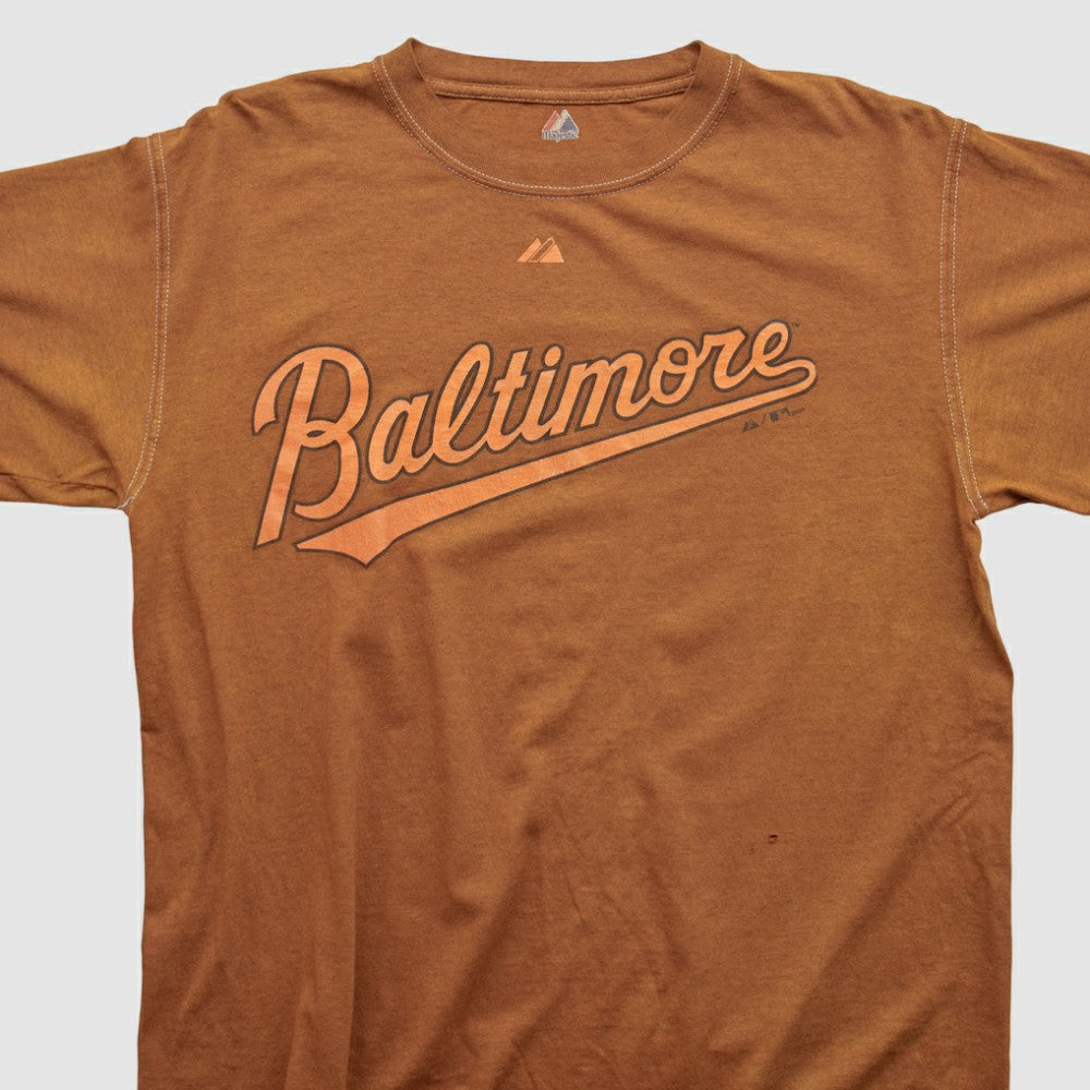 Brown Baltimore Orioles Majestic 2009 T-shirt
