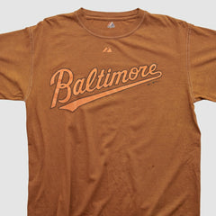 Brown Baltimore Orioles Majestic 2009 T-shirt