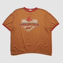Orange Boston Red Sox Majestic 2005 T-shirt