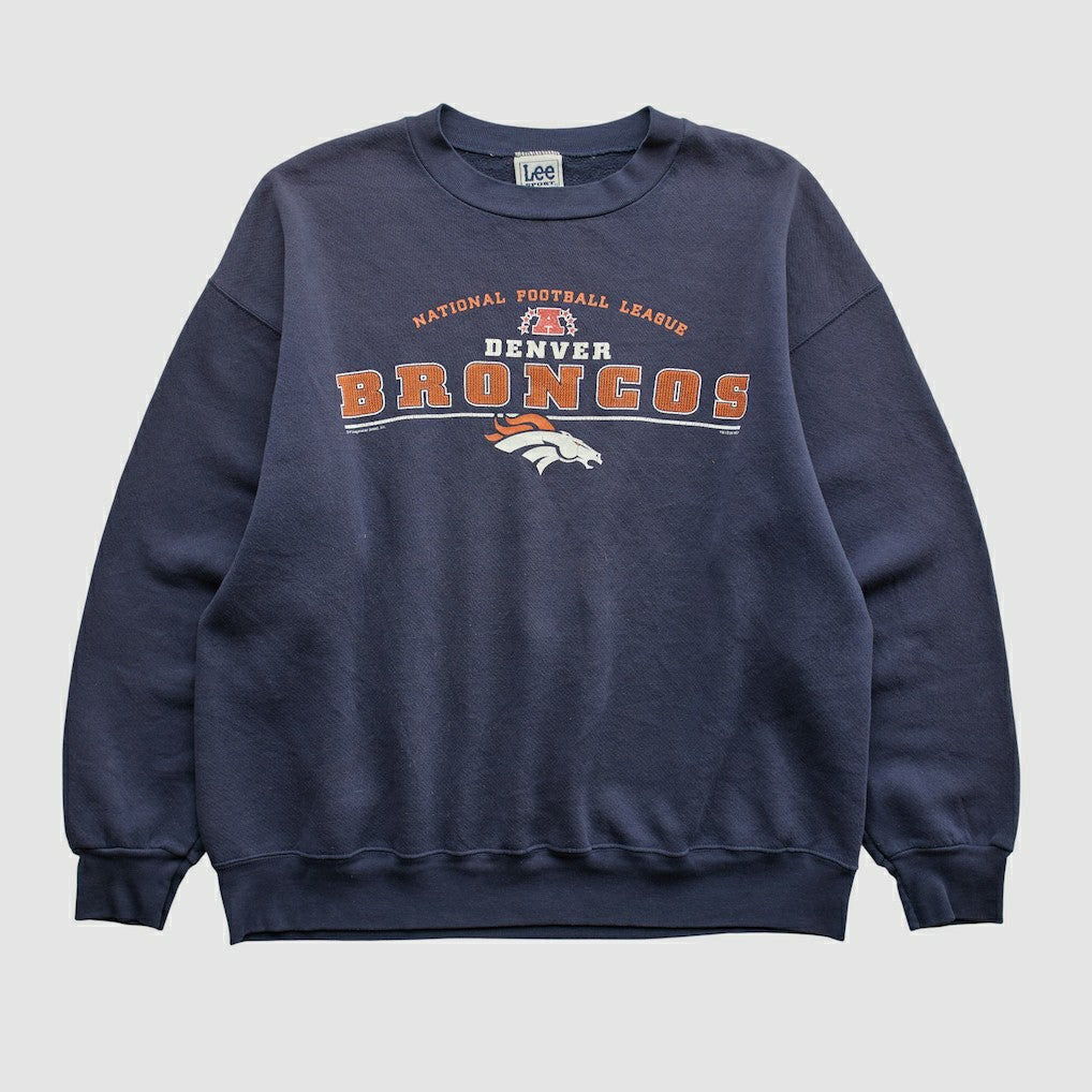 Lee Apparel 2001 Pullover Sweatshirt - Denver Broncos Pullover