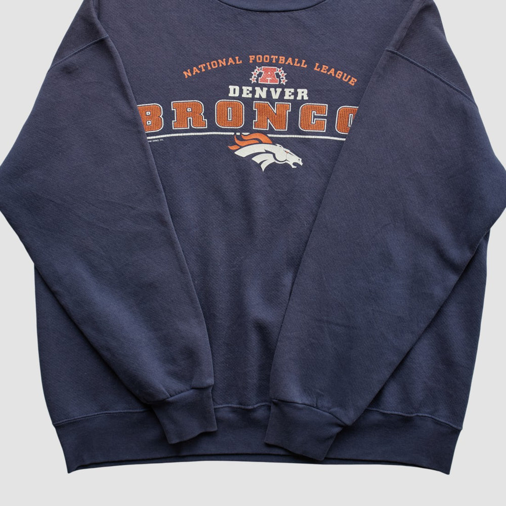 Lee Apparel 2001 Pullover Sweatshirt - Denver Broncos Pullover