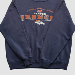 Lee Apparel 2001 Pullover Sweatshirt - Denver Broncos Pullover