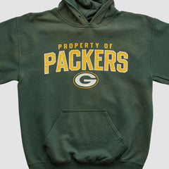 Reebok 2000s Hooded Pullover Sweatshirt - Green Bay Packers Pullover