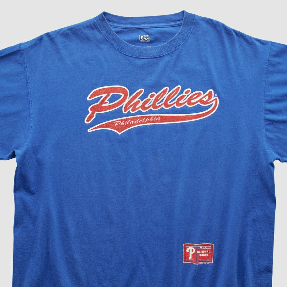 Blue Philadelphia Phillies Lee Sport 2000s T-shirt