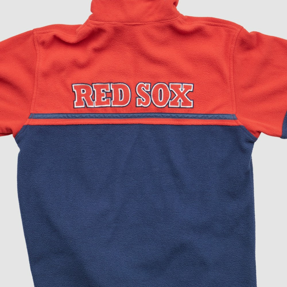 Red Boston Red Sox MLB 2000s 1/4 Zip Sweatshirt